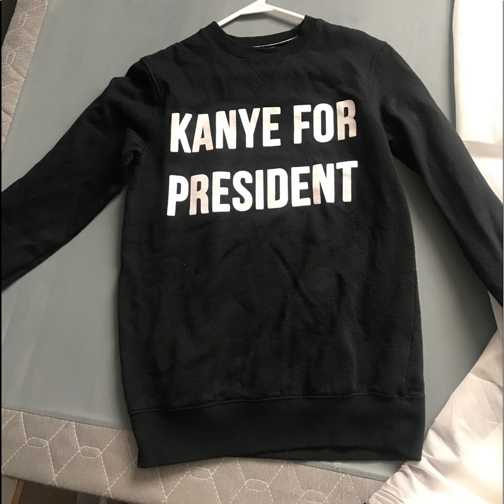 Kanye for president crewneck